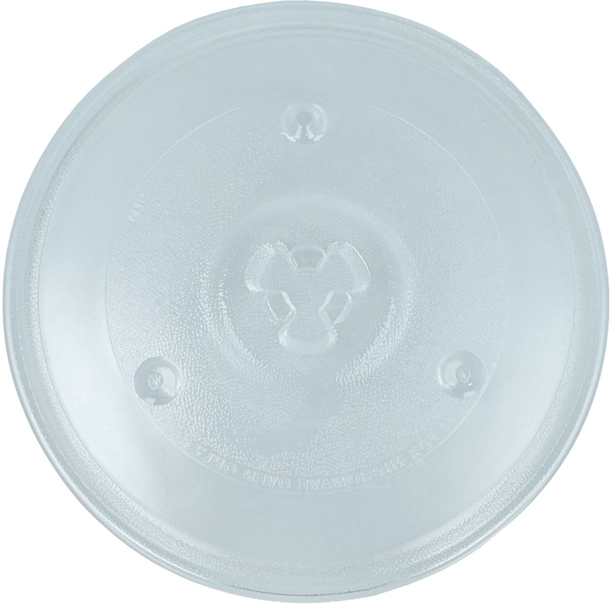 vhbw Universeel draaiplateau voor diverse magnetrons - Draaiplateau, 27 cm, glas, transparant