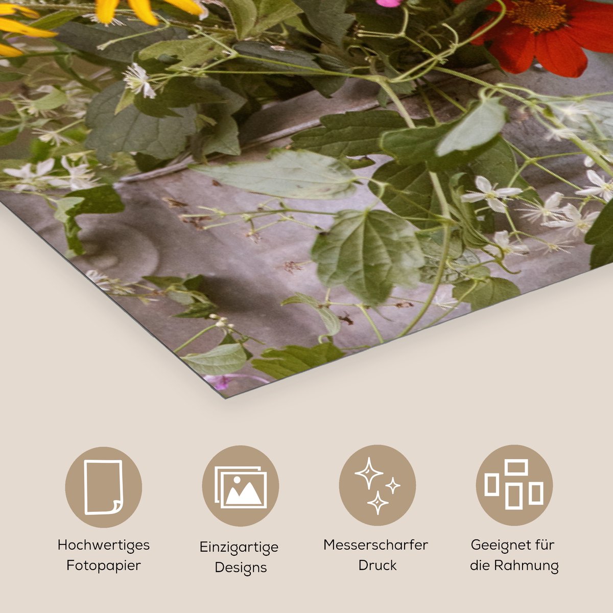 Poster 80x160 cm - Bloemen - Gieter - Kleur - Posters - Kamer decoratie - Wanddecoratie wo