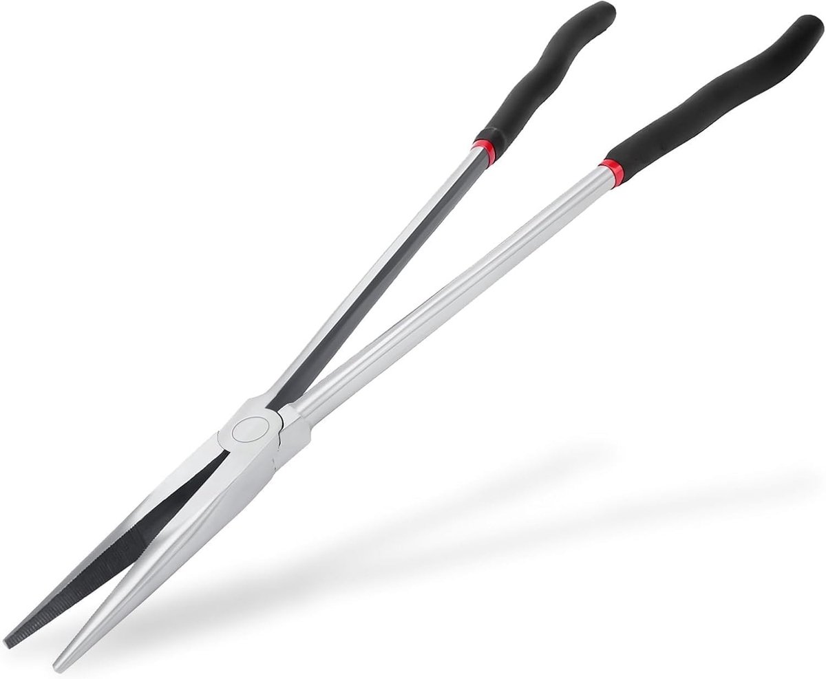Extra Lange Tangen 400mm - Precisie Puntige Tangen voor Klussen en Reparaties met Lang Handvat