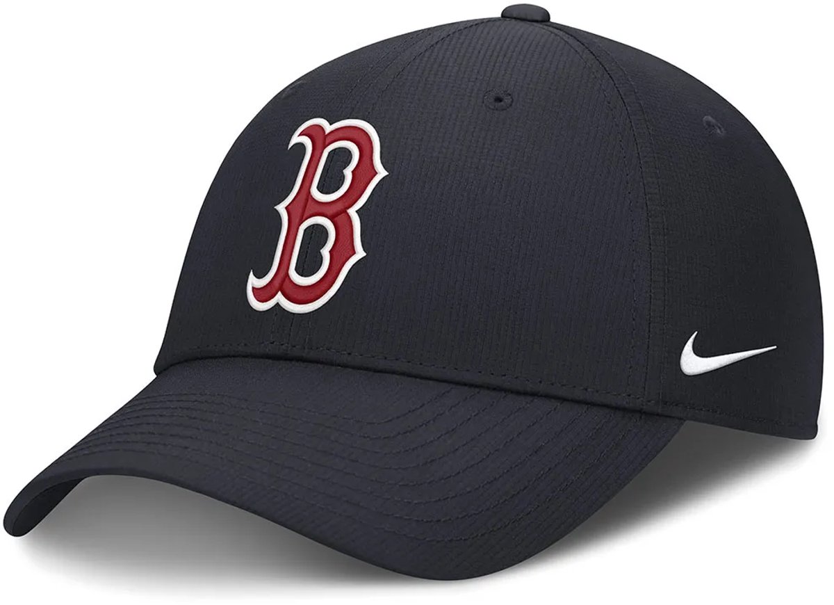 Nike Mlb Boston Sox Club Structured Uv Poly Ripstop Pet S-M Blauw