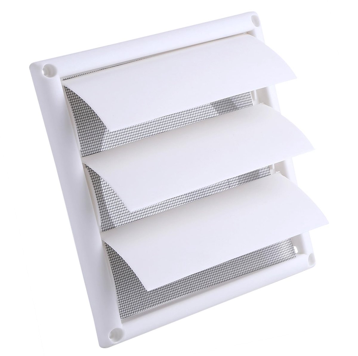 Dailygoods - Ventilatierooster - Wandventilatie - Insectenhor - 20x20cm - Luchtventilatierooster - Ideaal voor luchtcirculatie - Geschikt voor plafond...