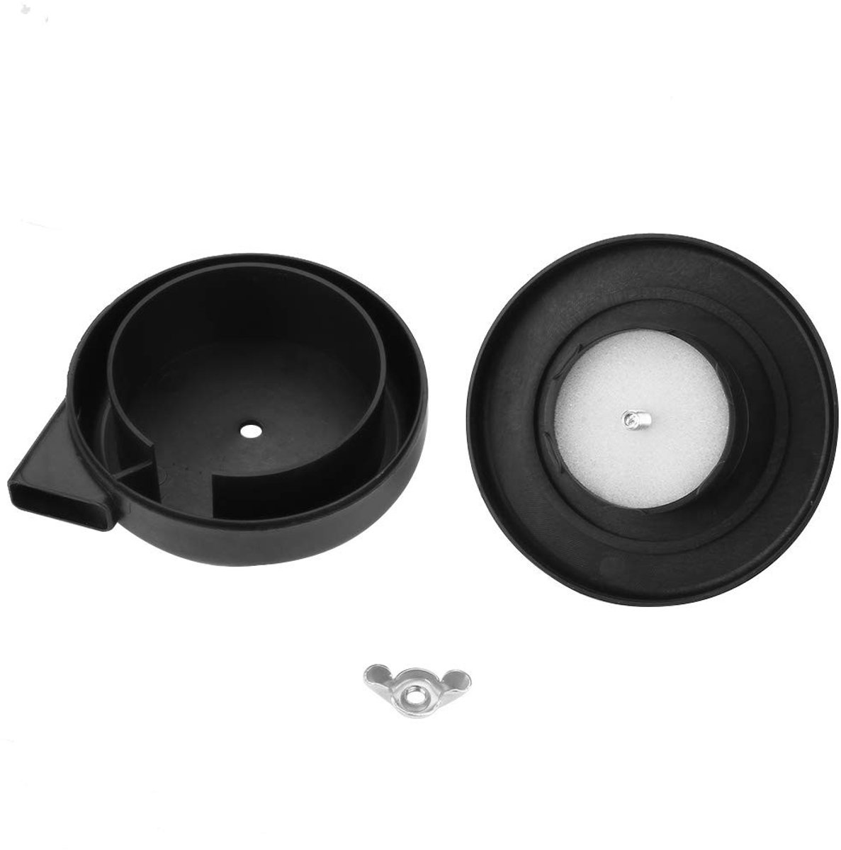 Dailygoods- Luchtcompressor Inlaatfilter 16mm - Geluiddemper - Buitendraad 3/8PT - Plastic - Nieuw - Hoogwaardige kwaliteit