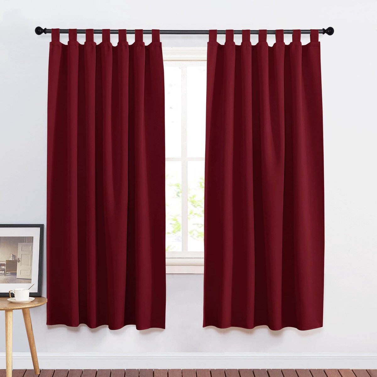 Dailygoods- Verduisteringsgordijnen Set Van 2 Stuks - Thermisch Geïsoleerd - Geluiddempend - 85% - 95% Lichtblokkering - H 175 X B 140 Cm - Zachte Stof - Gordijnen