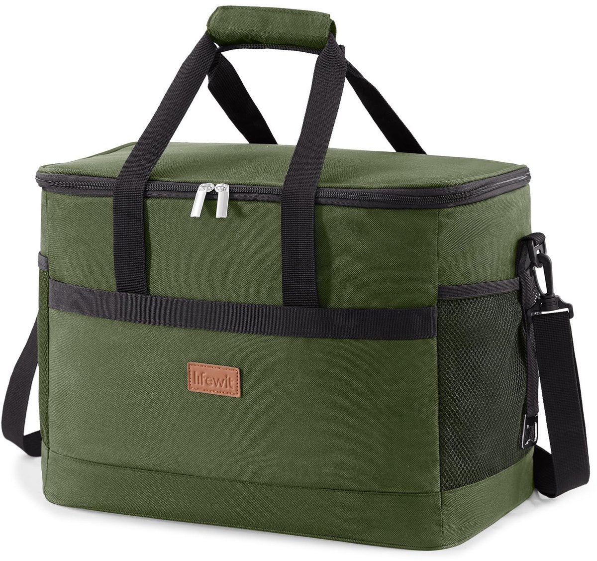 Dailygoods - Grote Koeltas - Zachte Draagbare Cooler Bag voor Boodschappen en Reizen