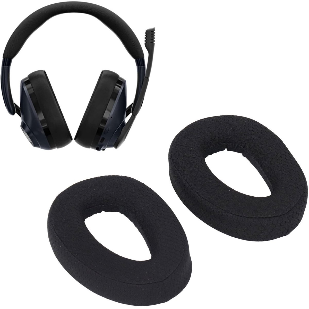Dailygoods- Oorkussens Vervangend - Gelmaterialen - Ademend - Geheugensponzen - Geluidsisolatie - Comfortabele Pasvorm - Hoofdtelefoon