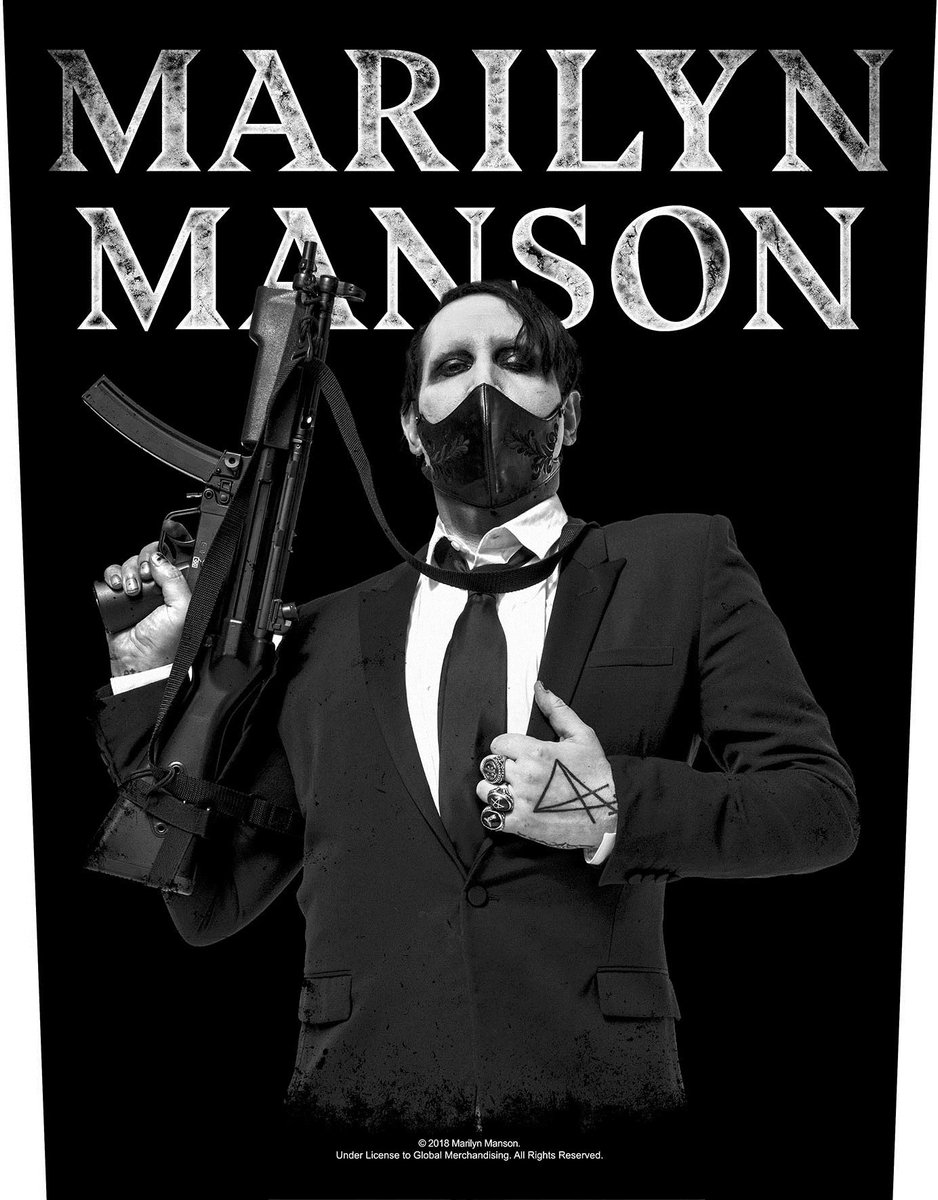 Marilyn Manson ; Machine Gun ; Rugpatch