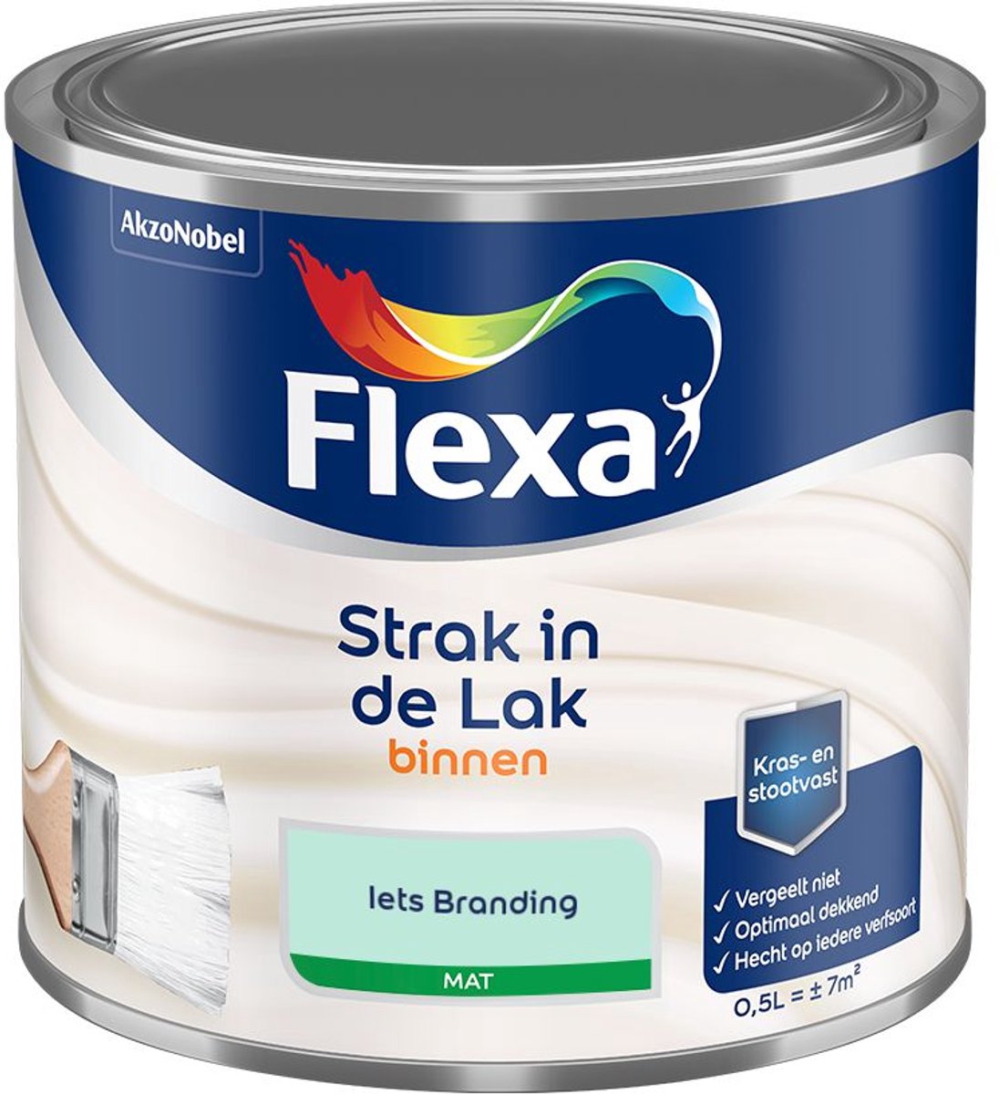 Flexa - Strak In De Lak Binnenlak Mat - Iets Branding - Mengverf - 500 Ml