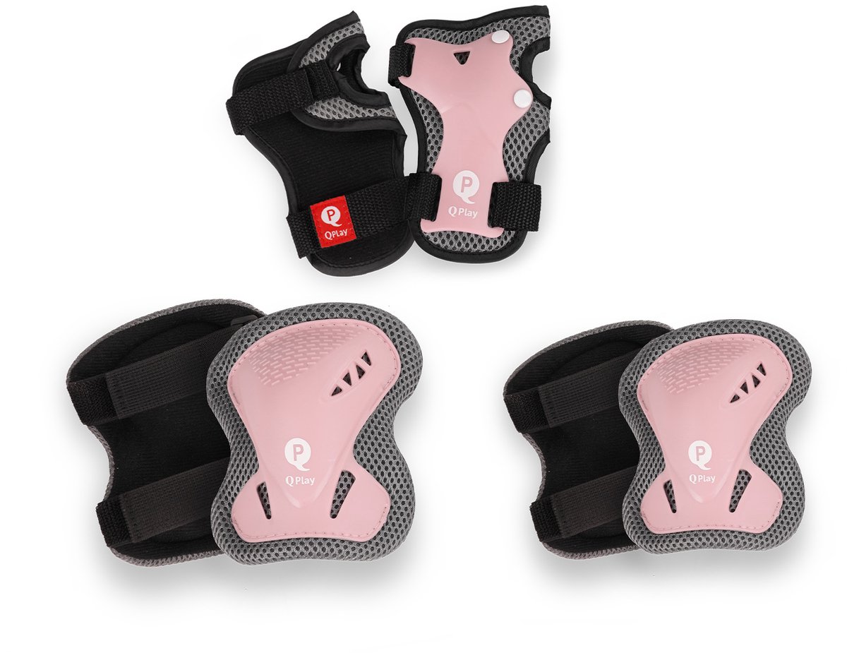 Qplay Pads Beschermersset voor Kinderen Roze