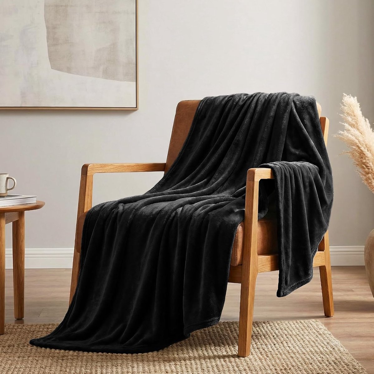 Knuffeldeken, Pluizige Deken 150x200 cm 2 pack Voor 4 Seizoenen, Zacht, Warm, Licht, Woondeken Voor Bank en Bed, Flanellen Fleecedeken,