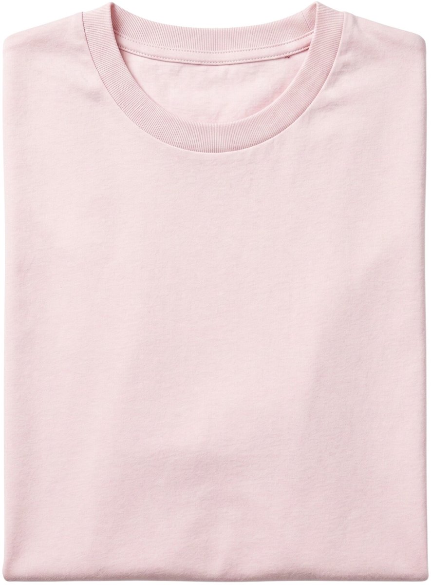 Heren T shirt - Oversized T shirt Heren - GB6530-6 - Roze - Maat XL