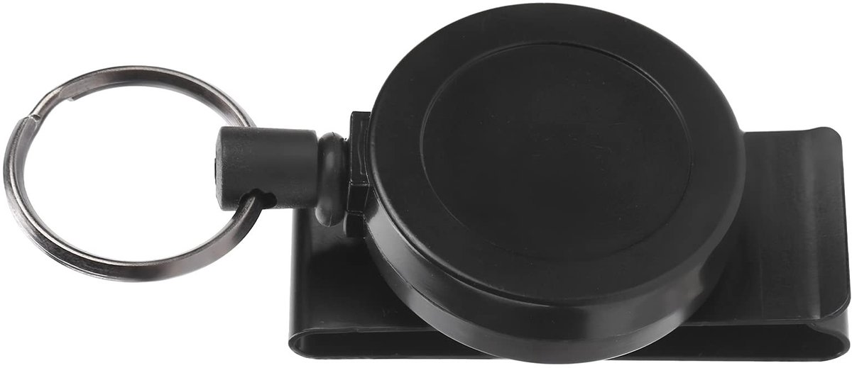 Dailygoods- Sleutelhanger Uittrekbaar - Riemclip - Trekhouder - Onderhoud - Faciliteiten - Lichtgewicht - Sleutelhouder