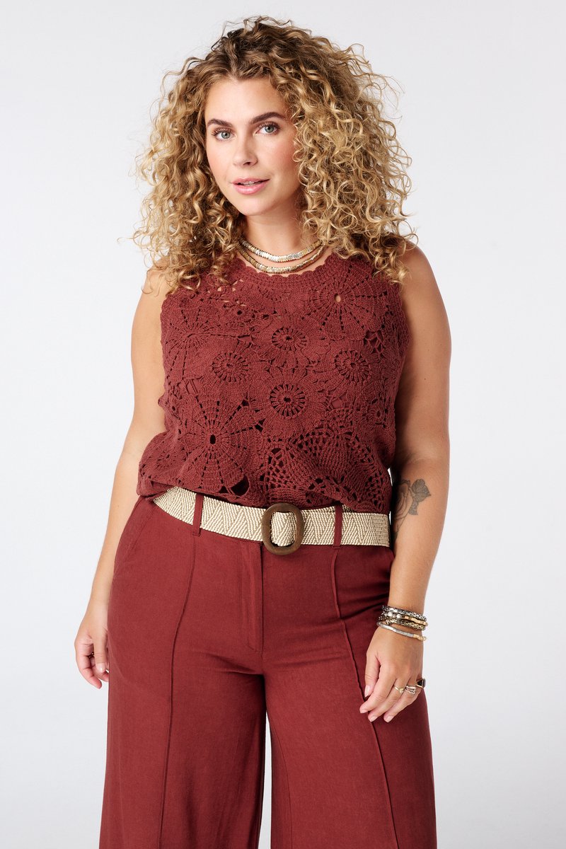 MS Mode Trui Crochet trui
