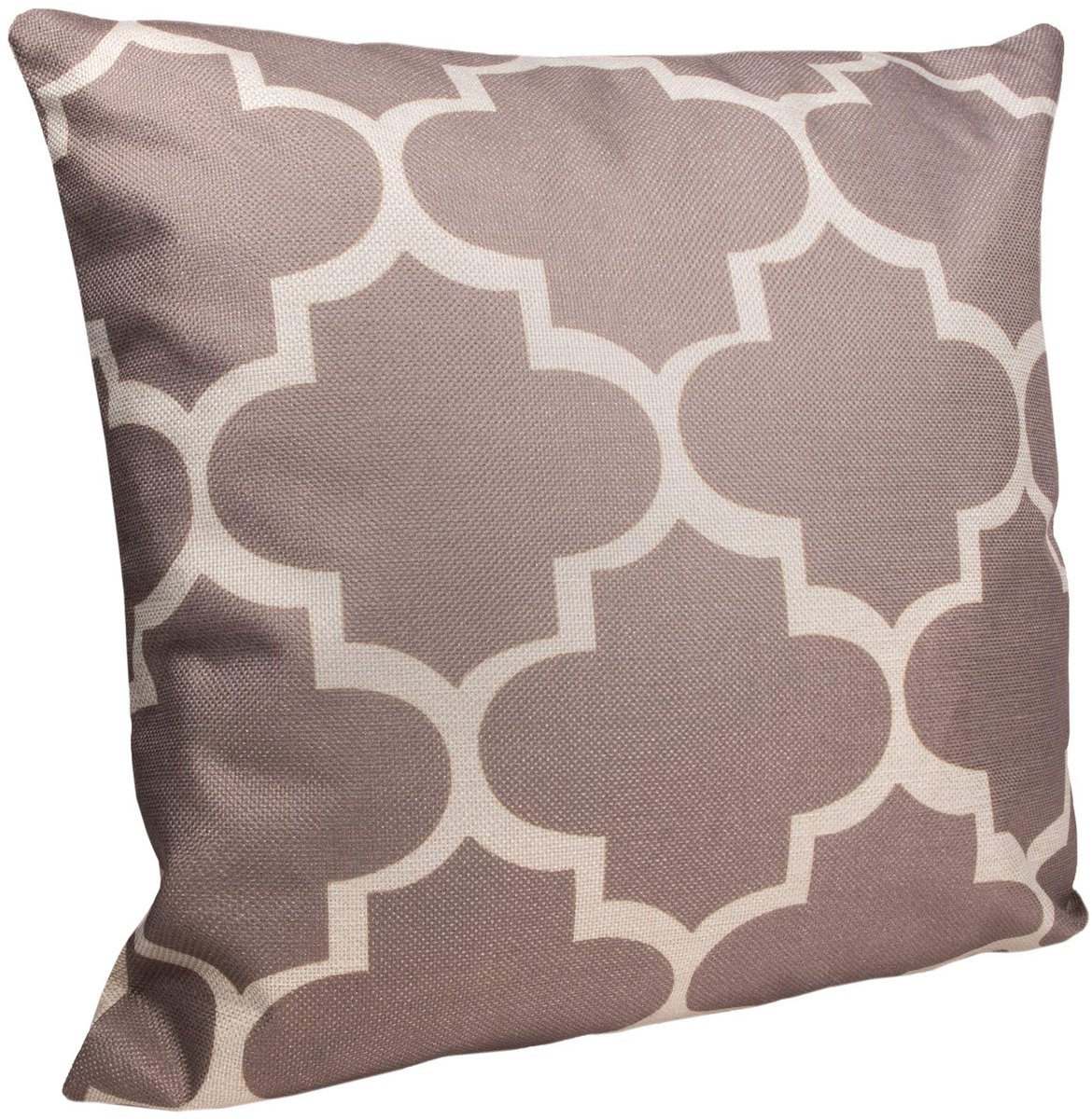 Sierkussen retro - Gevuld - Sierkussens voor binnen - kussentjes bank - Kussentjes - Sierkussens vierkant - Gevulde sierkussens - Sierkussens beige - Figuren sierkussens - Sierkussens - Polyeste