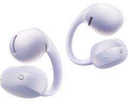 Shokz OpenDots Air Open-ear Clip-on Oortjes – Draadloze Oordopjes – Paars
