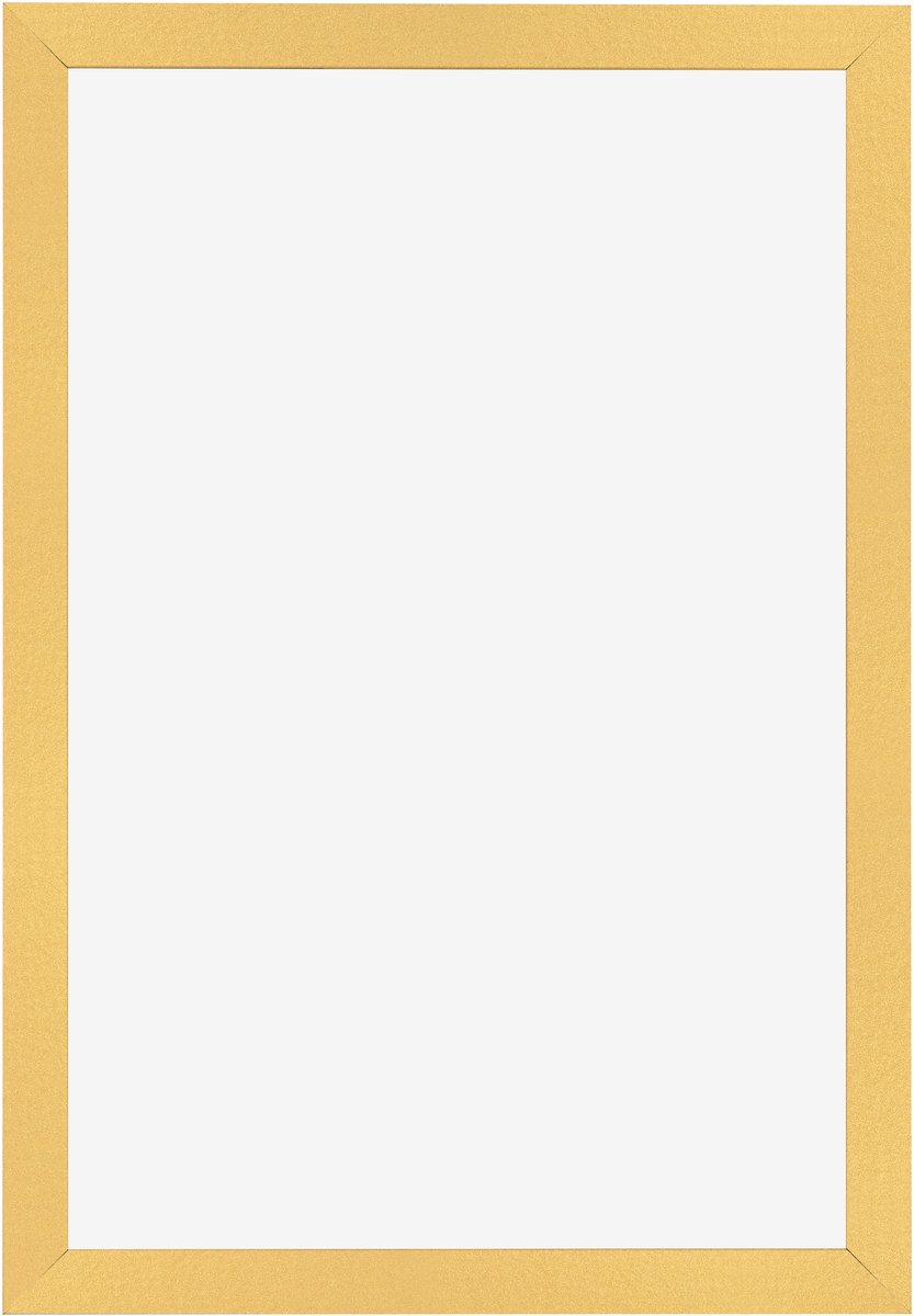 Fotolijst 30x45 cm - MDF - Goud Mat - Benno