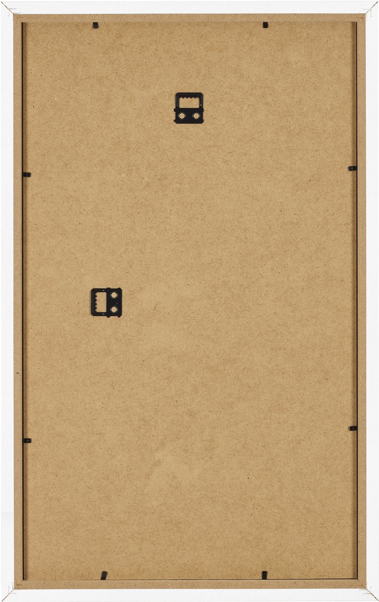 Fotolijst 33x48 cm - MDF - Wit Houtnerf - Benno