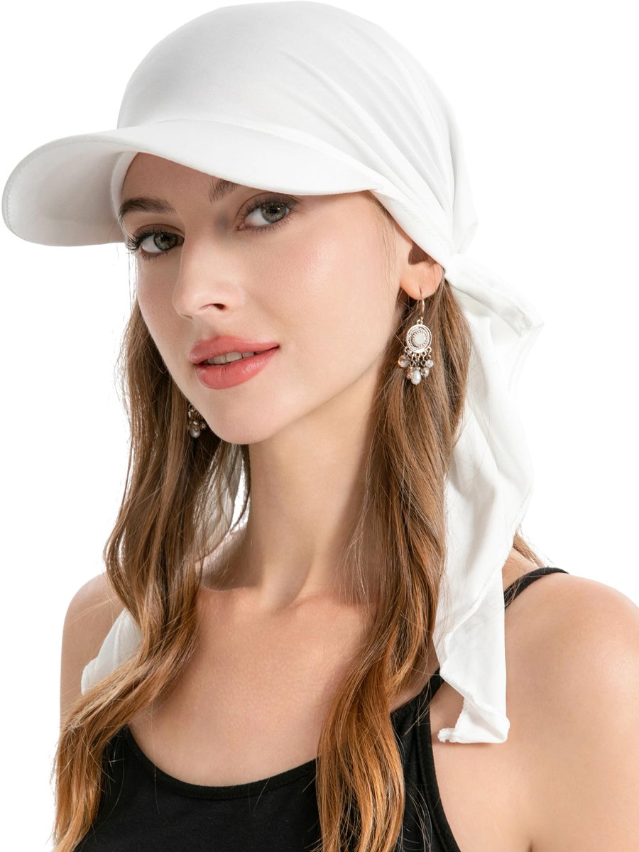 ZLYC Dames chemo Headwear Brim Visor Hat Beanie-muts