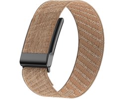 Strap-it Bracelet tricoté Nylon – convient pour WHOOP 5.0 – confortable, respirant, durable – Marron