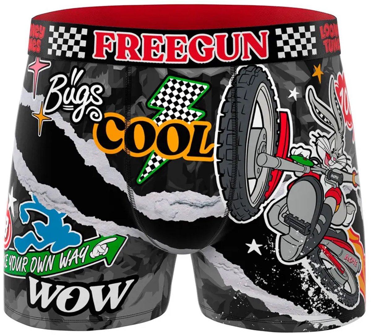 Freegun Looney Tunes Bugs Bunny Boxers Veelkleurig 2XL Man