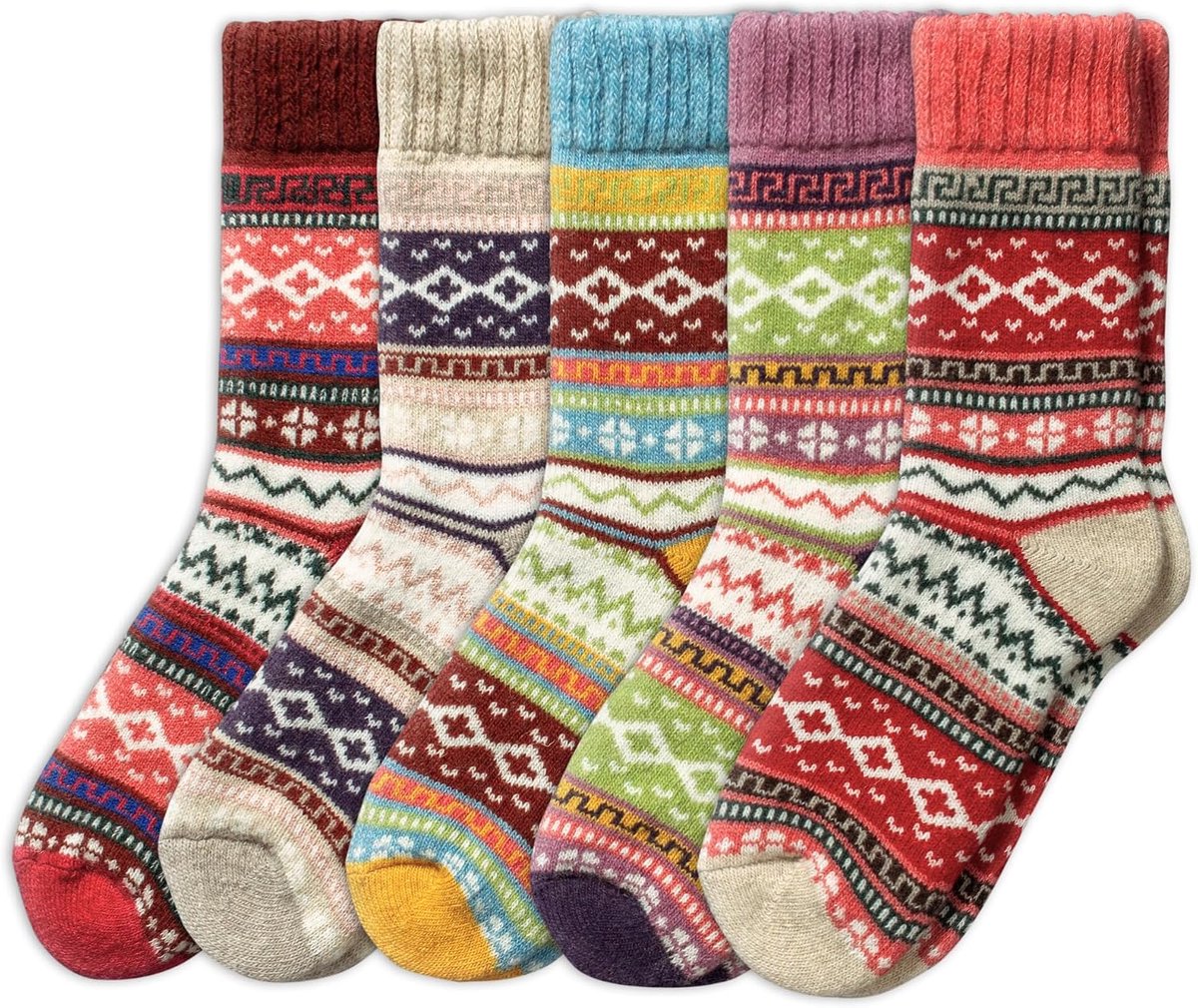 Sokken voor Mannen & Vrouwen, Wintersokken, Warme Sokken
