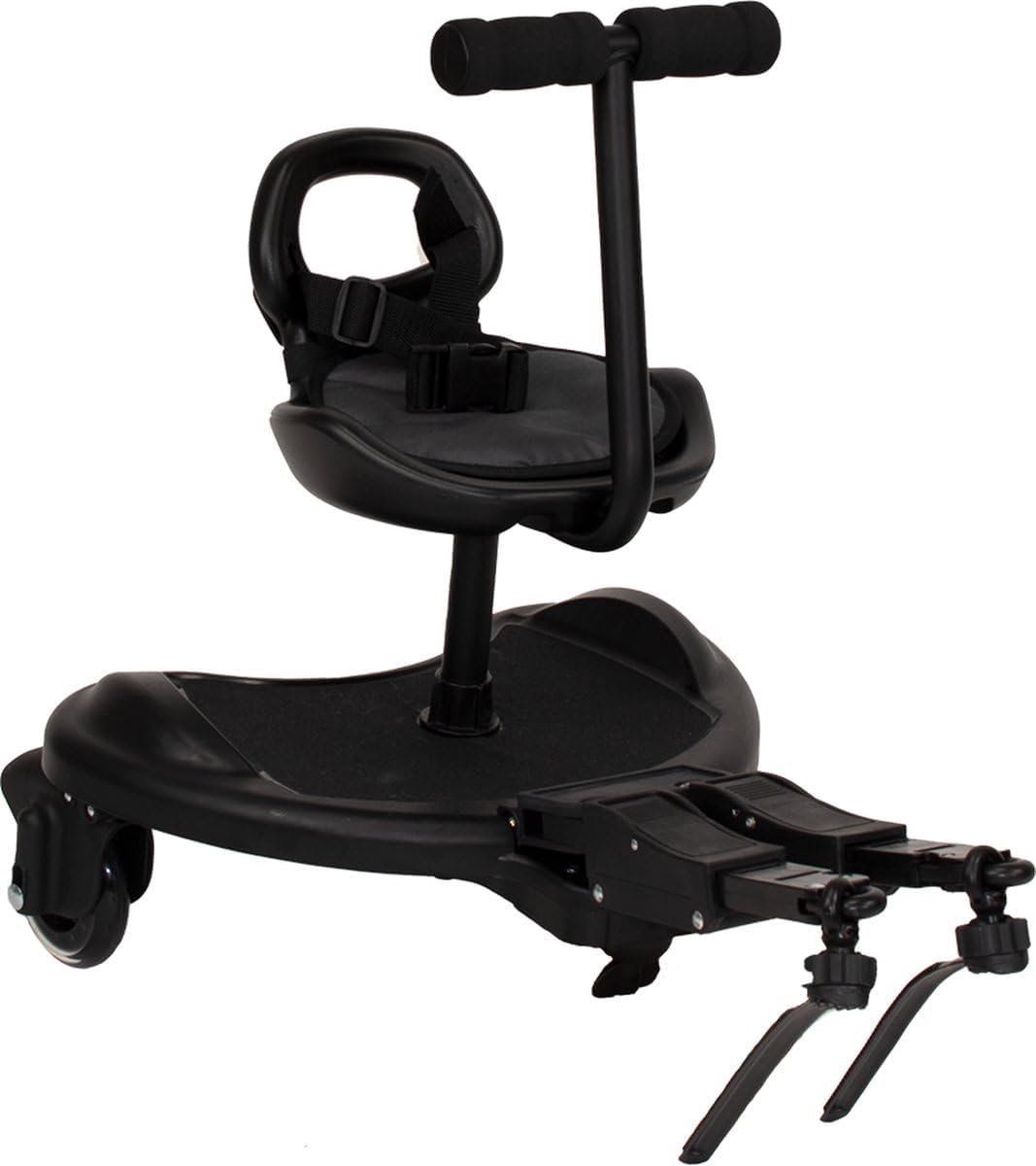 Wielbord Novi Baby Universeel Smart Fit Zwart - Veilig en Flexibel - Ideaal voor Meerdere Stoelen - ShopVlot