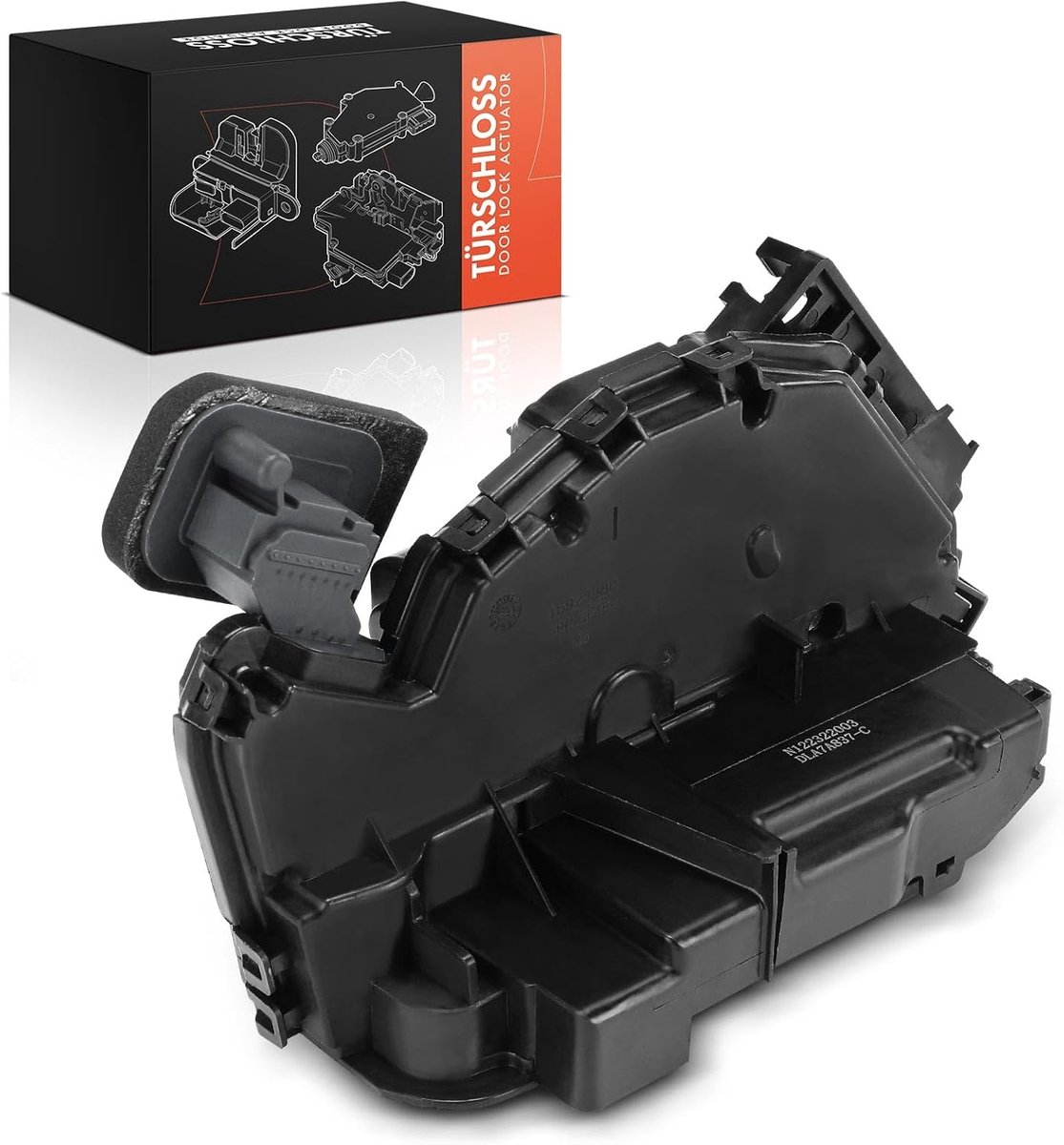 1x deurslot 7-polig vijfdeurs Compatibel met Tiguan Allspace BJ2 BW2 1.4L 1.5L 2.0L 2017-2020 Vervang# 17A837016A