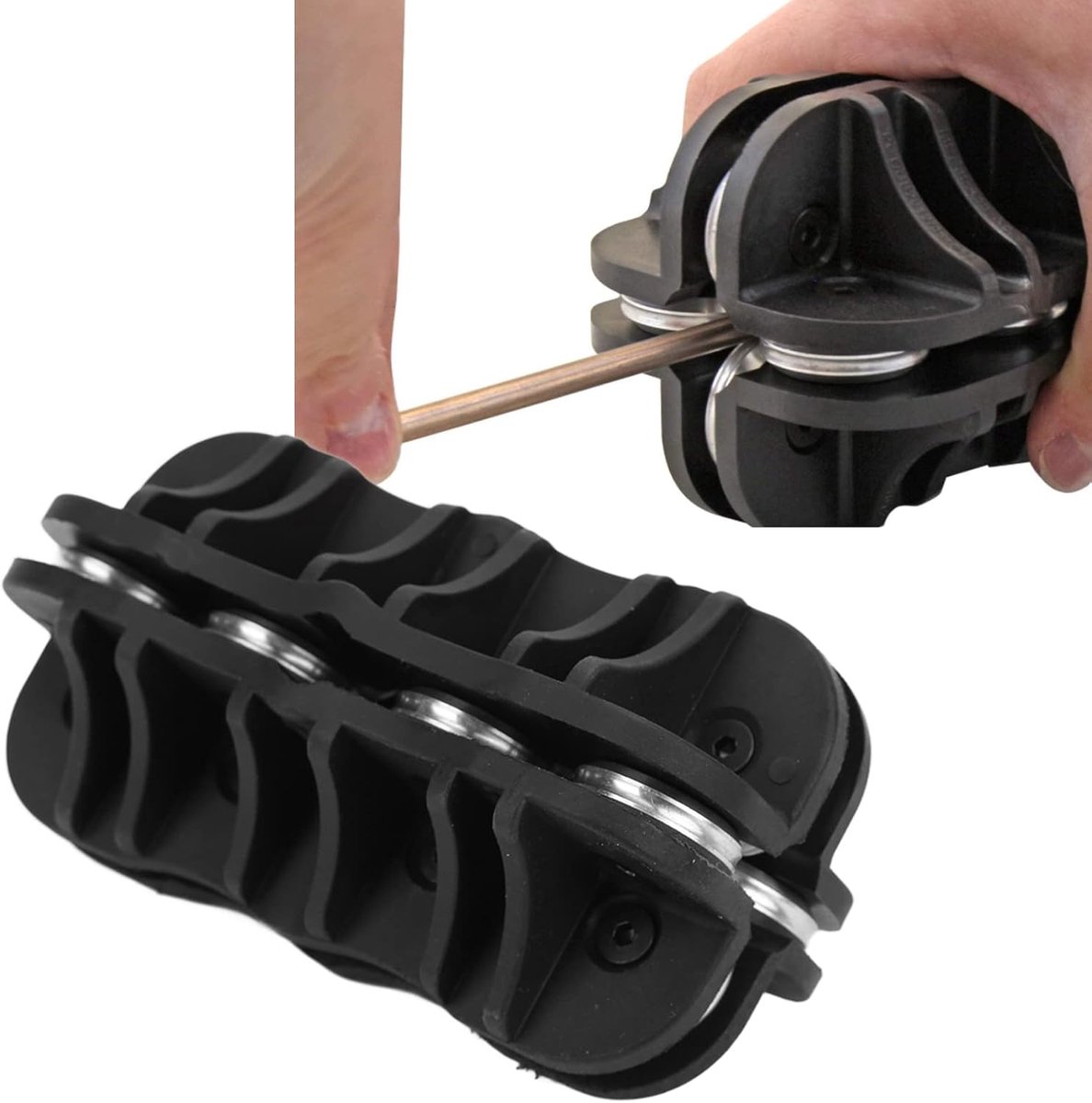 Handheld Tubing Straightener, 3/16in Handheld Tube Straightener Metalen Buis Rechttrekken Tool Voor Rem & Brandstofleiding Rechte Tubing Tool