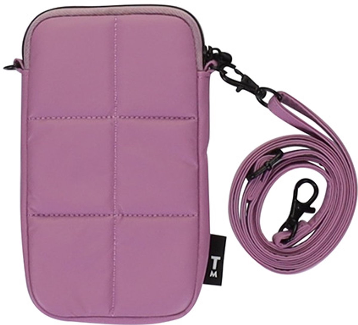 Tinne+Mia Luce Puffy Phone Pouch Pale Pansy