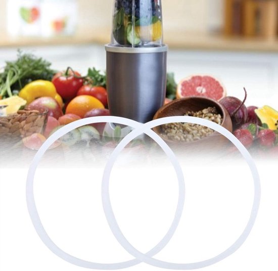 SnelShoppen - 2 Stuks Citrus Juicer Vervangingsrubber Seal voor Juicer 600W - Hoge Kwaliteit Silicone - Perfecte Pasvorm voor Sapcentrifuge - Keuken A van Snelshoppen — afbeelding 4