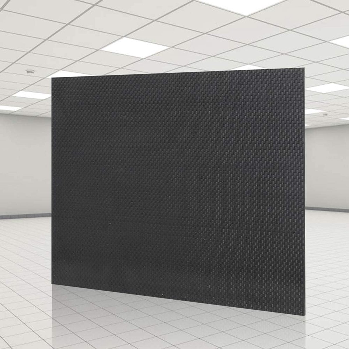 SnelShoppen - Carbon Fiber Plaat 200x300x1,5mm - Hoogwaardige Carbon Fiber Platte Panelen met Glanzend Oppervlak - Lichtgewicht en Duurzaam Materiaal