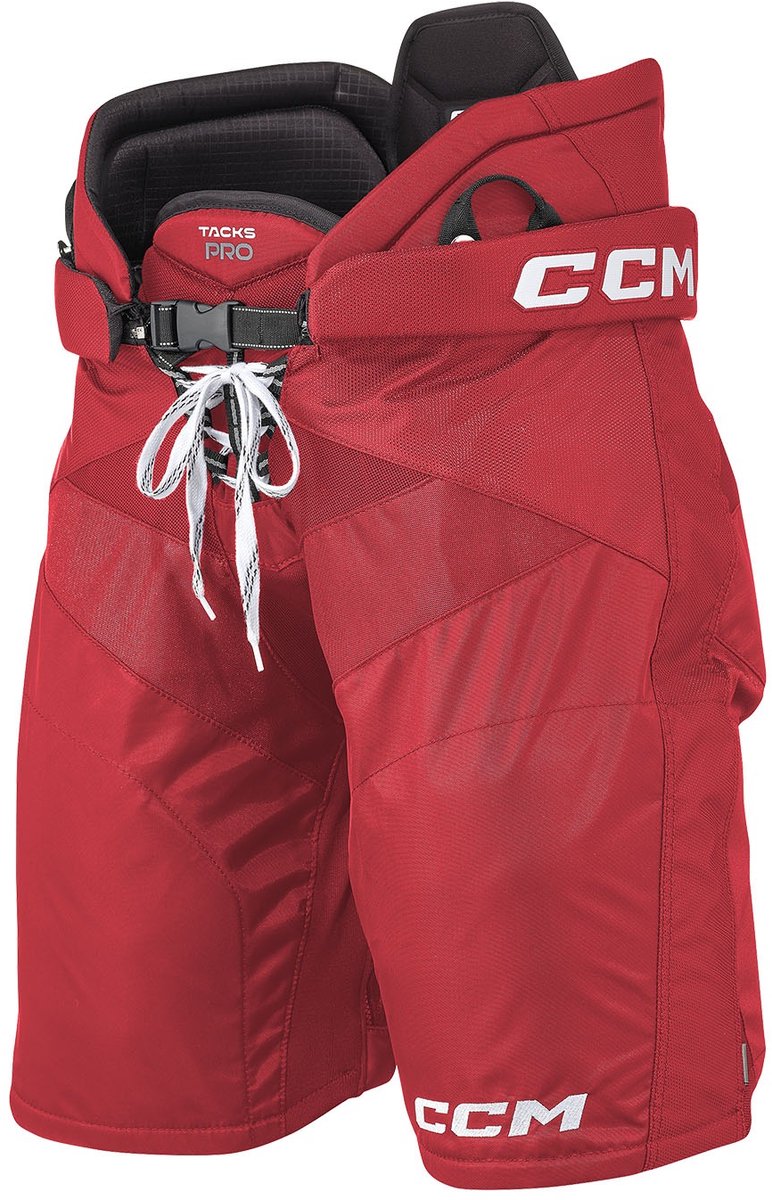 CCM Tacks Pro IJshockeybroek - Senior - Rood - Maat XL - D3O - ASD - AER-TEC