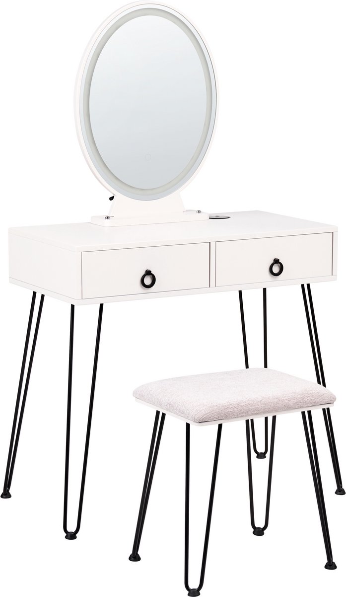 SOYE - Kaptafel - Wit - MDF