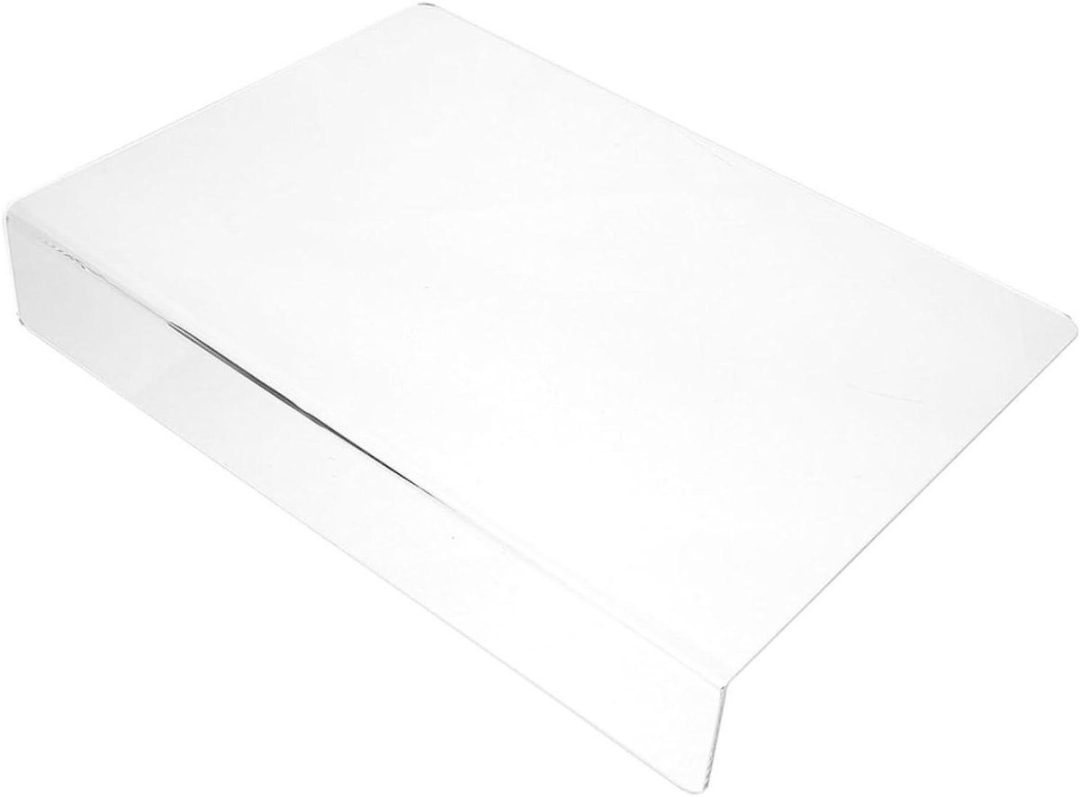 Spatbescherming Gootsteen - Spatplaat Keuken - Aanrecht Droog Houden - Verhoogd Waterkerend Ontwerp - 40 x 21 x 5 cm