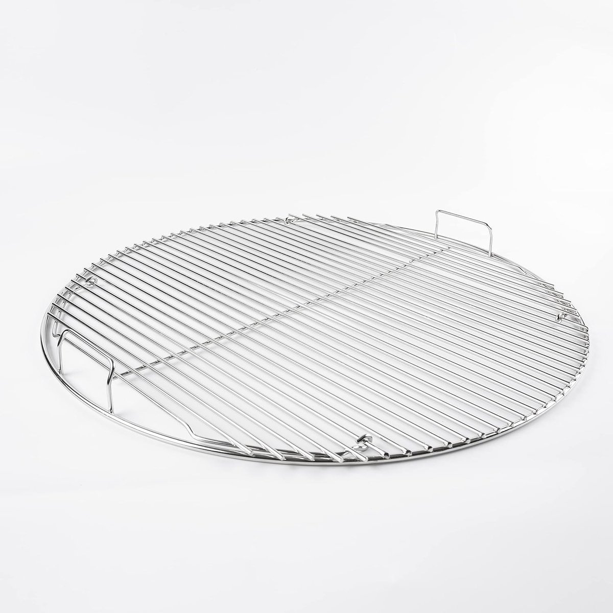 SnelShoppen - Hinged Grillrooster voor 57cm Houtskoolbarbecues, Stevige Gouden Staalconstructie, Makkelijk Charcoal Toevoegen, Tuin, Feest, Camping