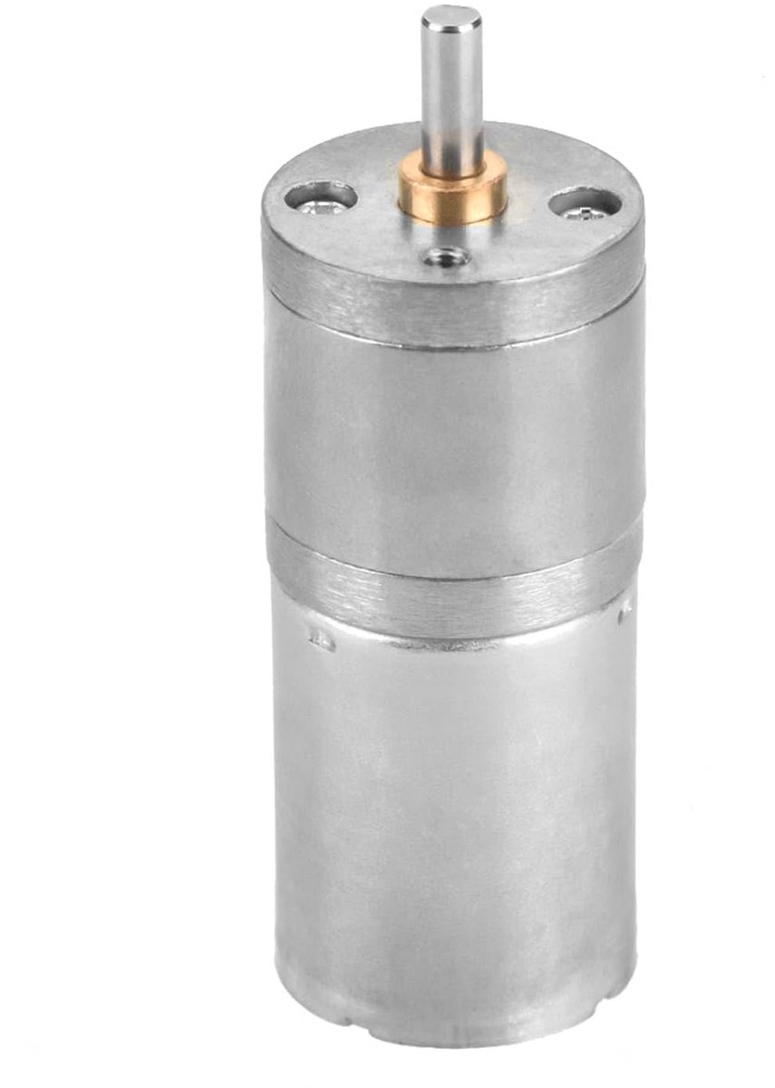Motor 25mm DC 12V 25GA-370 Low Speed Metaal Hoge Torque Mini Gear Motor voor Elektronische DIY 5-1000RPM(12V 60RPM)