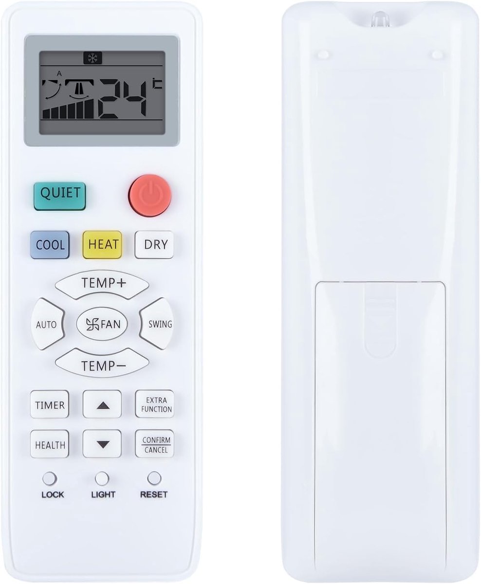 0010401715B Vervangende Afstandsbediening YL-HD04 YL-HD02 HA-0361 Compatibel met Haier Air Conditioner AC Afstandsbediening