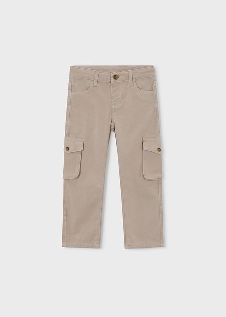 MAYORAL - Jongens broek - Maat 98 - Jongens - Bruin -