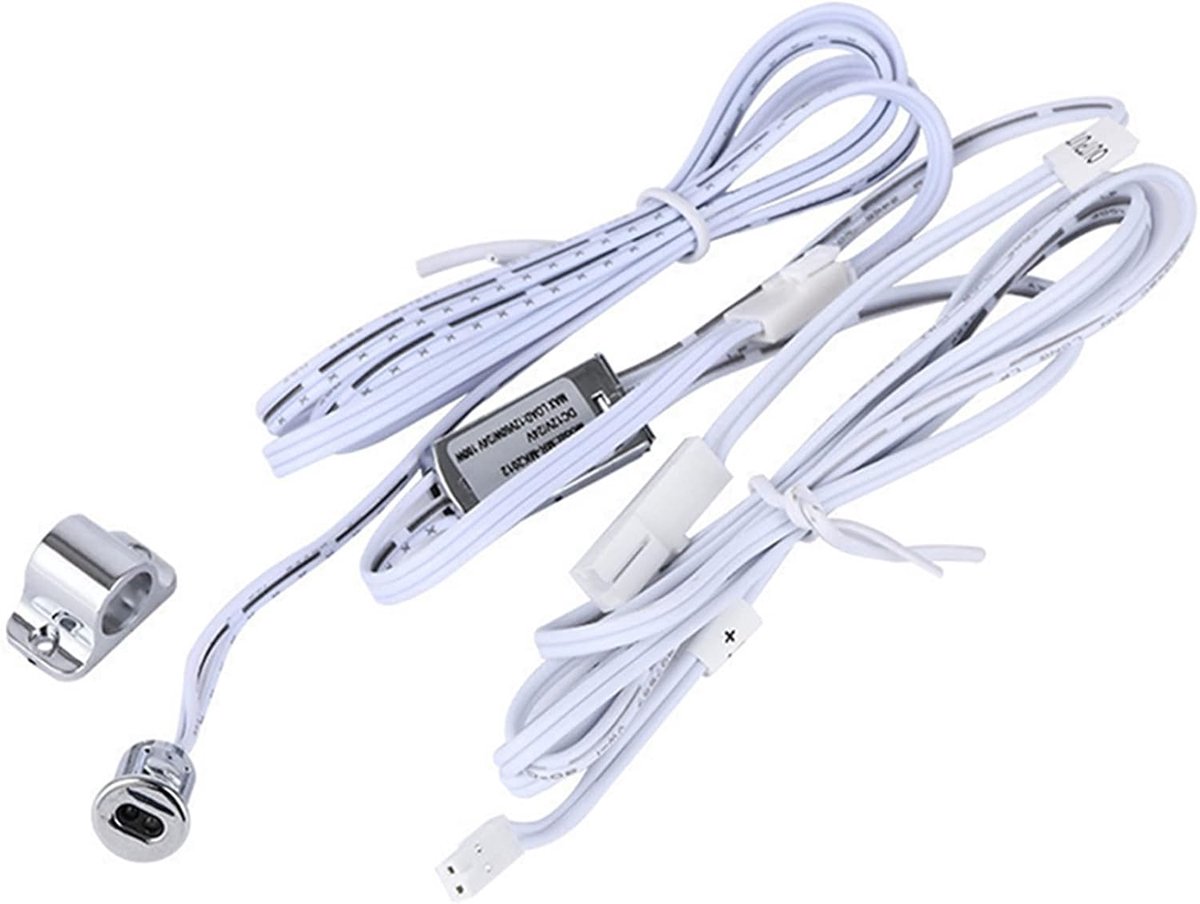 Mini Kast Bewegingsmelder Contactloze Sensor, DC 5-24V LED Bewegingssensor Controle van Handbeweging voor Keukenlamp, Garderobe licht, Kastverlichting (Hand Veeg Sensor)