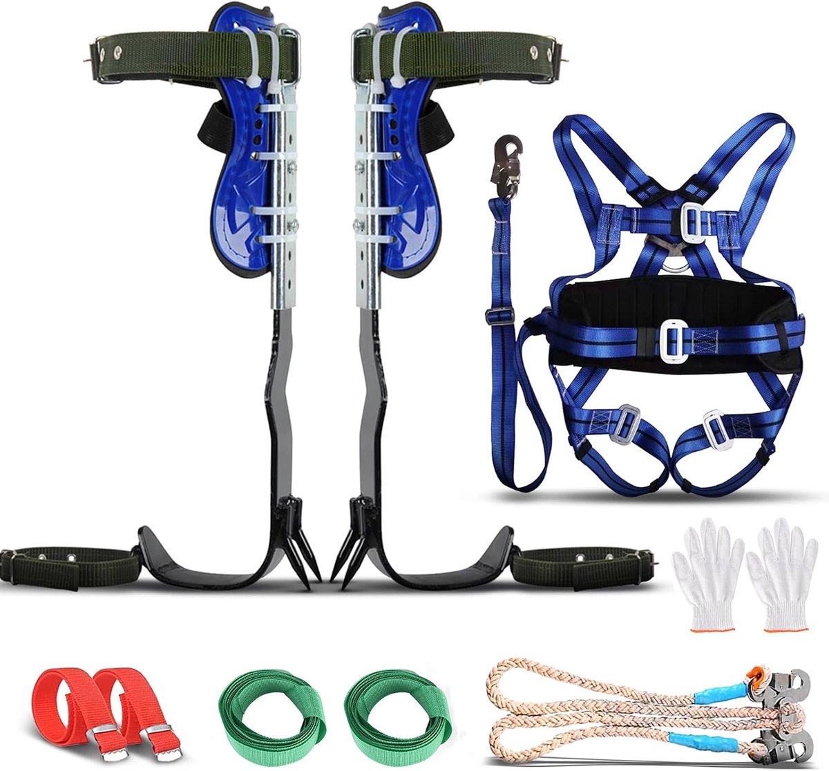 klimpunten, boomklimknoppen, verstelbaar, volledige dragers met verstelbare riem, klimgereedschap, voor outdoor, fruitverzameling