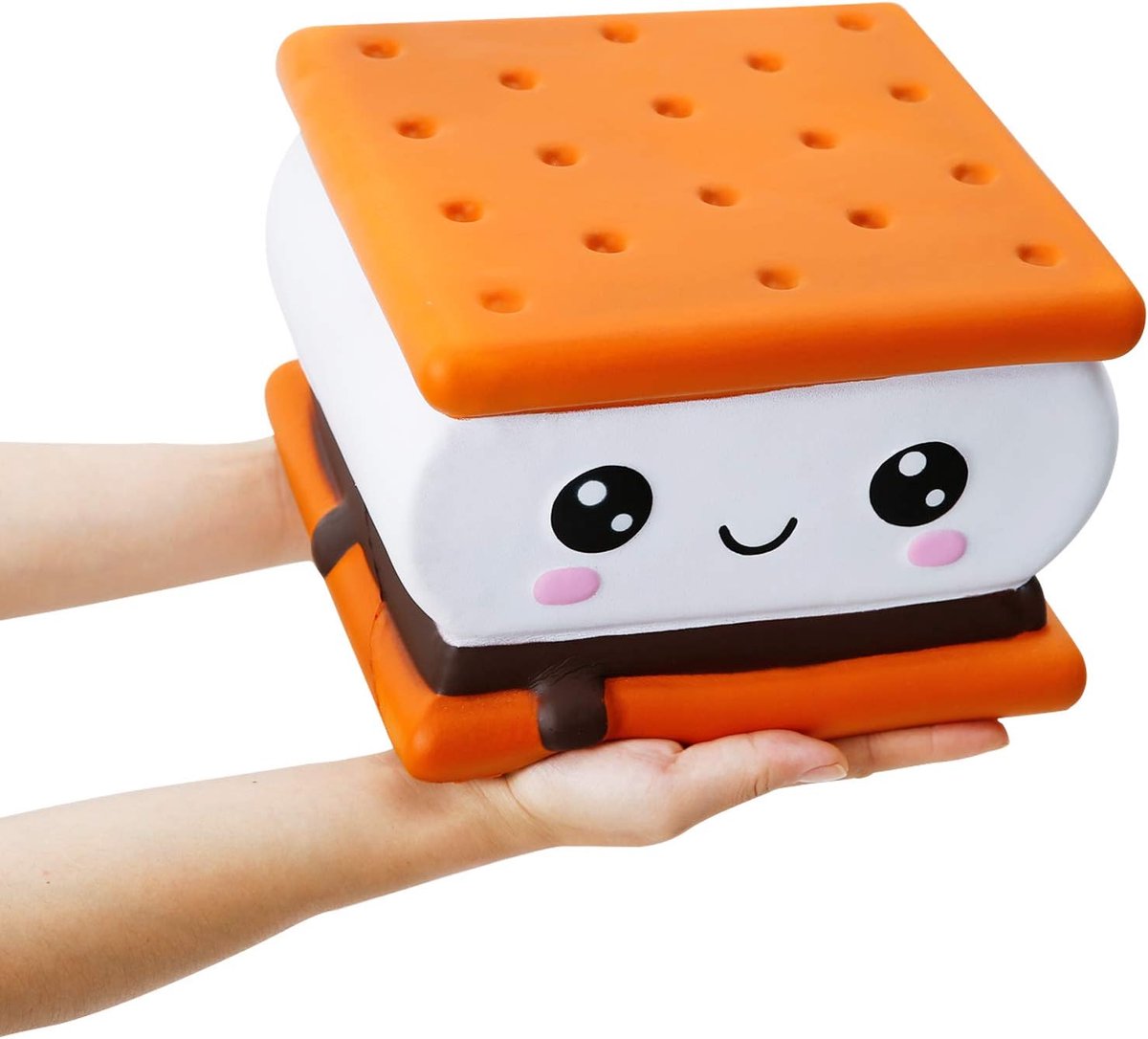 7,9 inch Squishies Jumbo Smore Kawaii Soft Slow Rising Giant Food Squishies Stress Relief Toys