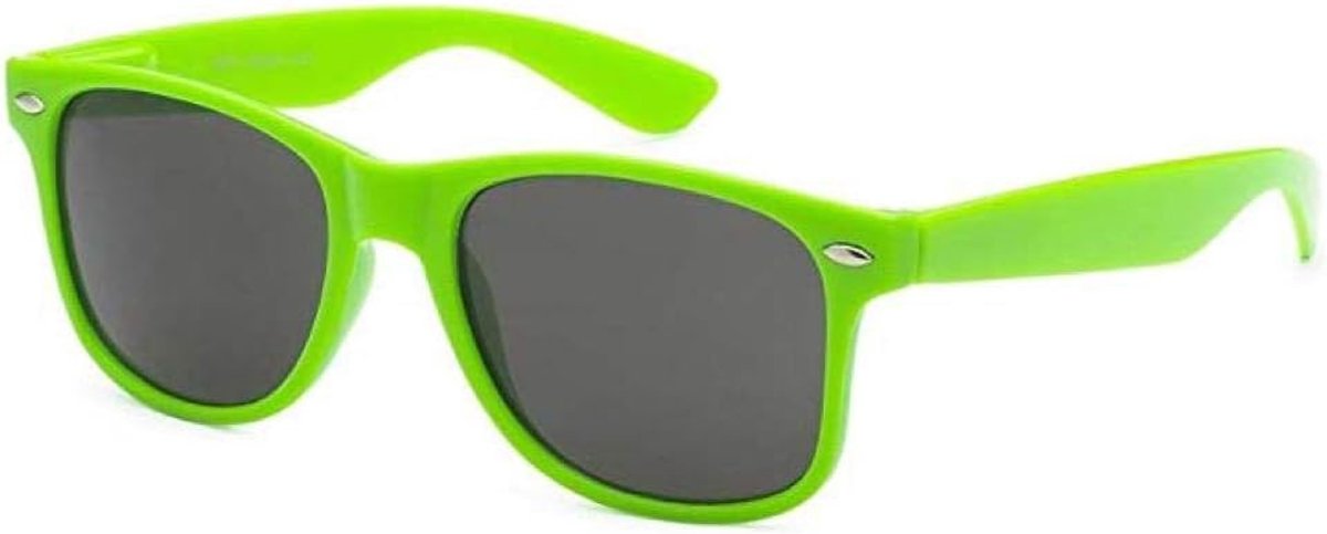 Hoogwaardige UV400 CAT 3 CE Nerd zonnebril retro vintage unisex bril met veerscharnier voor heren en dames