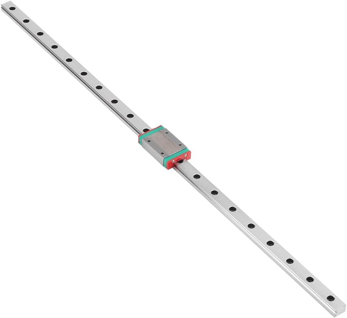 Railgeleider 250/300/400/500 / 550mm Schuifbare Lineaire Geleider Met Karblok Voor DIY 3D-Printer En CNC-Machine (500mm)