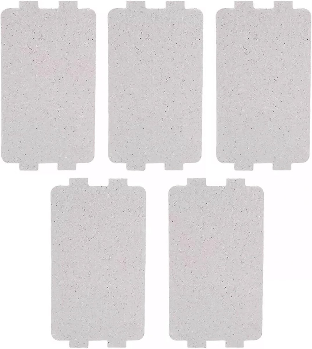 5 stuks mica voor magnetron, bescherming en reserveonderdelen voor magnetron, accessoires (116 x 64 mm)