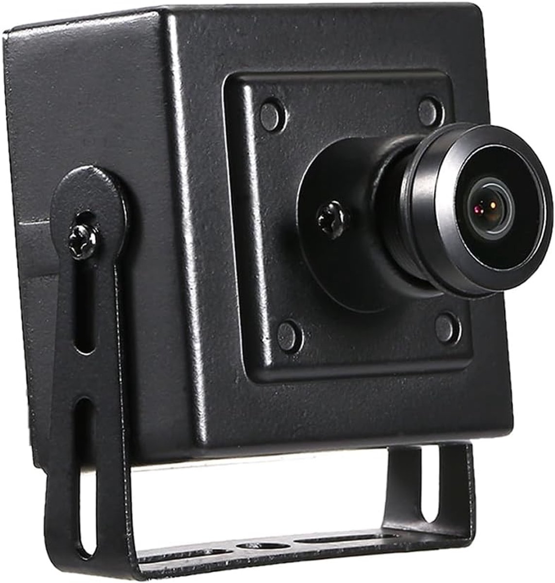 5MP POE IP-camera, 1,44 mm lens 175° groothoek, P2P-beeldweergave op afstand, fisheye, kleine beveiligingscamera voor binnen, H.265-bewegingsdetectie (I706-4-P-HSV6)