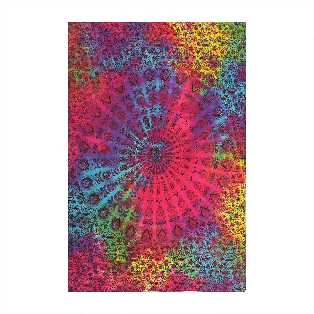 Handmade Wandtapijt kleurrijke muur opknoping hippies Tapestry