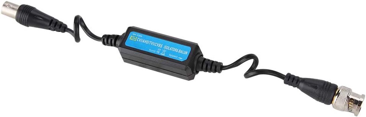 / AHD/CVBS aardstrikisolator Video Balun Coaxiale BNC-stekker op bus voor camera