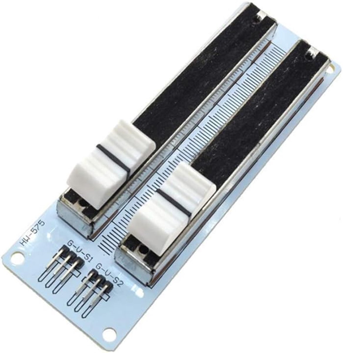 Elektronische dubbele schuivende lineaire potentiometer-module van