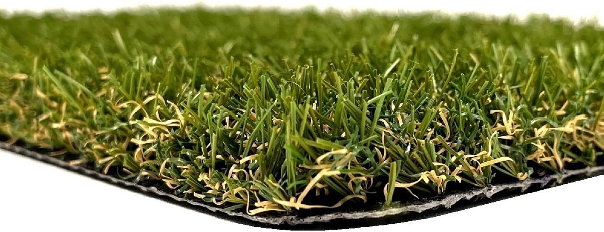 SnelShoppen - Kunstgras Tuinmat 20mm 1x10m - Hoogkwalitatieve Kunstmatige Grasmat - Ideaal voor Tuin, Balkon, Speelplaats - Vier Kleurvariaties