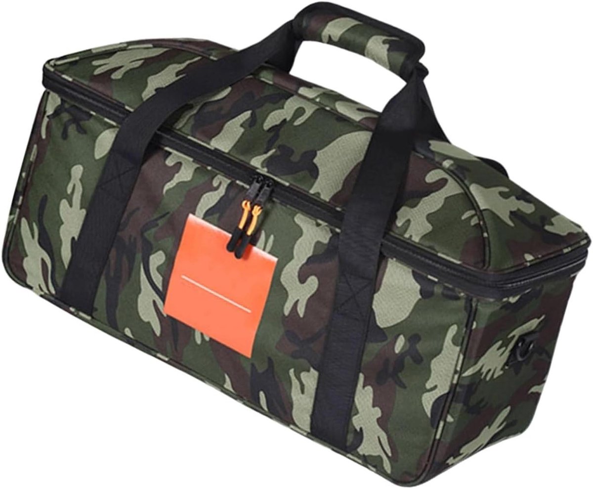 Draagbare Luidspreker Tas - Opbergtas Speaker - Muziek Onderweg - Waterdichte Nylon Stof - 50 x 28 x 23 cm