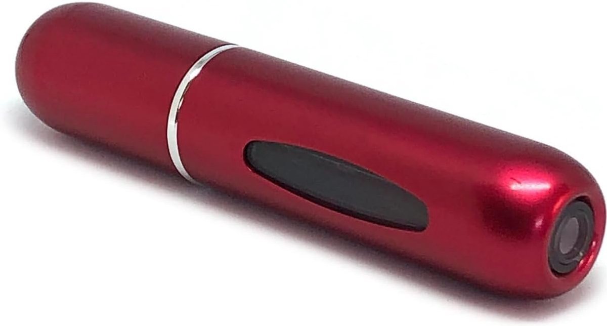 Flesje - Hervulbaar - Handig Navulbaar parfumflesje - 5 ML - Parfumverstuiver Handtas - Mini parfumflesje - Festival - Rood
